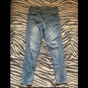 Old Navy Mid Rise Rockstar Skinny Jeggings